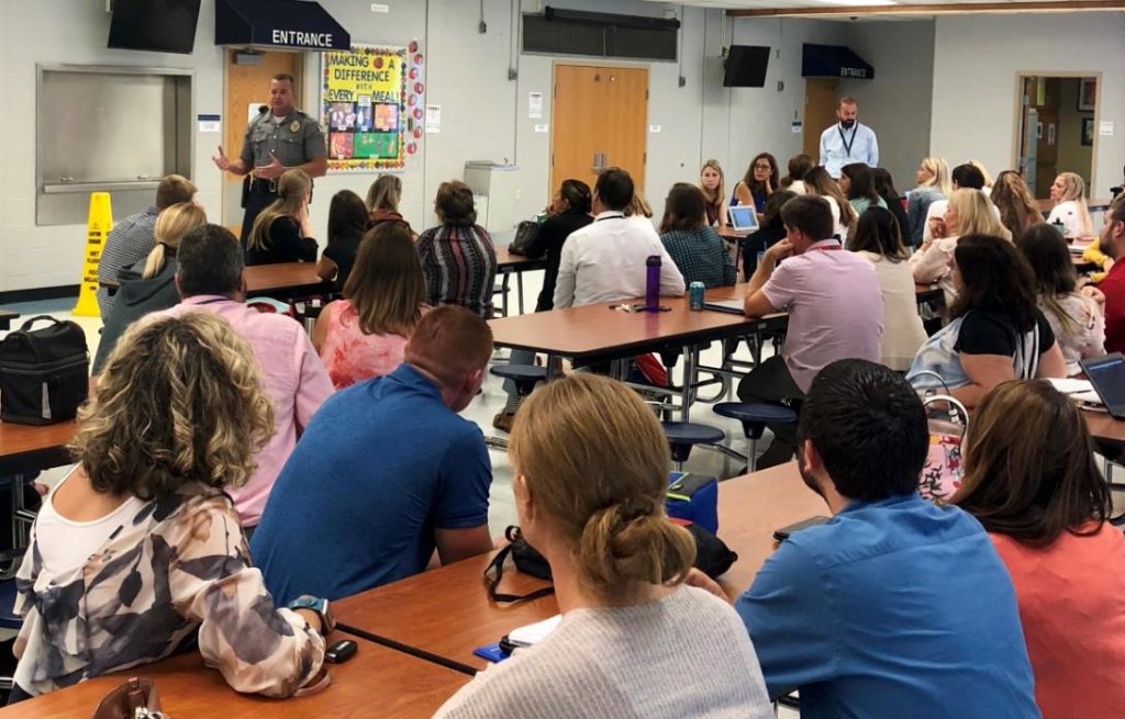 Wall Intermediate School ALICE Training Wall Township Police