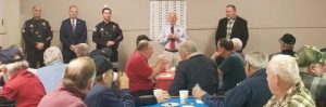Coffee with a veteran at the Community Center