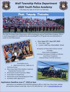 Wall Township Police Youth Academy