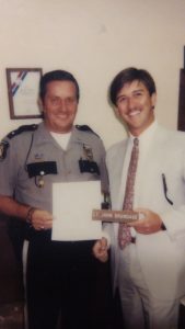 Announcing the passing of retired Lt John Brundage